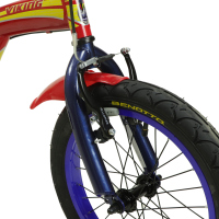Bicicleta BENOTTO BMX VIKING R16 1V. Niño Frenos ”V” Acero Rojo/Azul Brillante Talla:UN