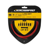 Kit de Cableado para Mando JAGWIRE Pro Ruta/MTB Sram/Shimano Rojo PCK554