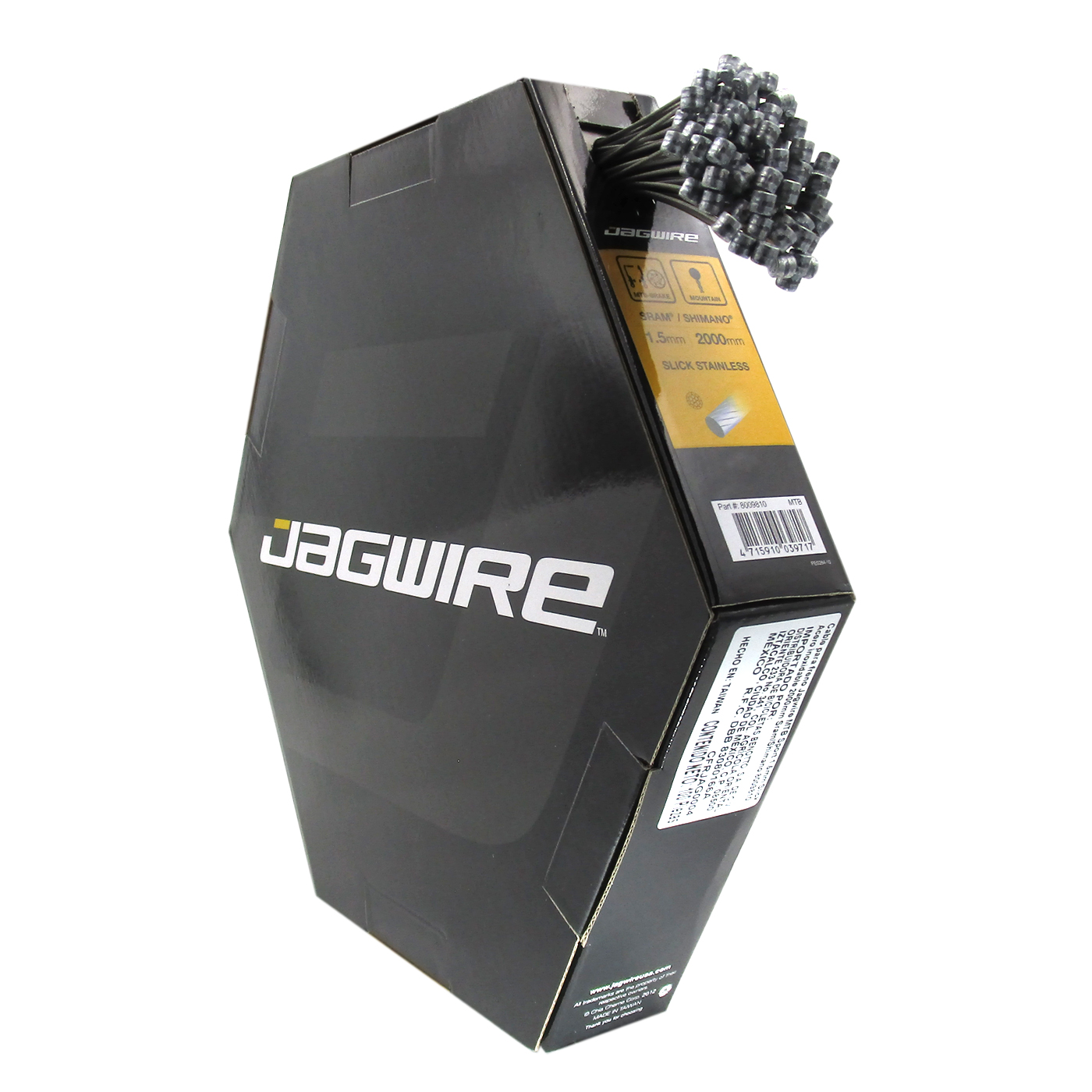 Cable para Freno JAGWIRE MTB Sport 1.5mm Slick Acero inoxidable 2000mm Sram/Shimano Caja 8009810