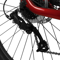 Bicicleta BENOTTO Montaña KUTANG CARBON FIBER R29 3x8 Shimano Frenos Doble Disco Hidraulico Carbon Rojo/Negro Talla:SS