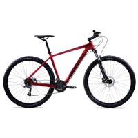 Bicicleta BENOTTO Montaña KUTANG CARBON FIBER R29 3x8 Shimano Frenos Doble Disco Hidraulico Carbon Rojo/Negro Talla:LL