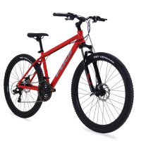 Bicicleta FUJI Montaña ADVENTURE R27.5 3x7 Unisex FS Frenos Doble Disco Mecanico Aluminio Rojo Talla:XS (19222395613)