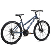 Bicicleta FUJI Montaña ADVENTURE ST R27.5 3x7 Unisex FS Frenos Doble Disco Mecanico Aluminio Gris Azulado Talla:XS (19222405713)