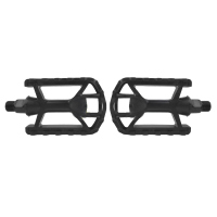 Pedal FORZA MOUNTAIN BARRA 9/16 Plastico Negro con Reflejantes 51701201