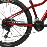 Bicicleta BERGAMONT Montaña REVOX 4 FMN R27.5 2x9  Mujer FS Shimano Frenos Doble Disco Hidráulico Aluminio Vino Metálico Talla:MM (286831-159)