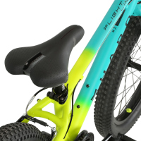 Bicicleta HARO Montaña FLIGHTLINE PLUS R24 7V. Hombre Frenos ”V” Aluminio Turquesa/Amarillo Talla:UN