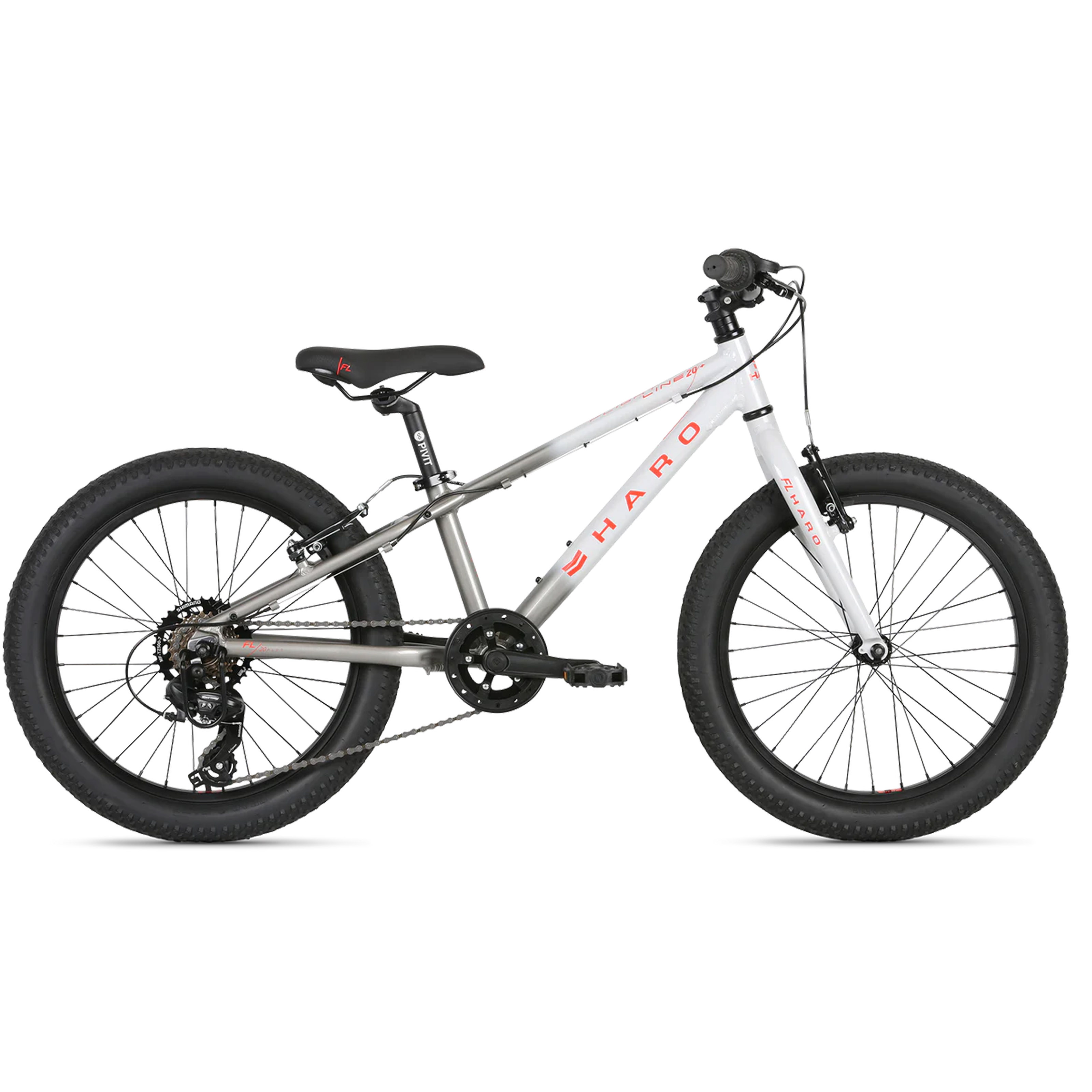 Bicicleta HARO Infantil FLIGHTLINE PLUS R20 7V. Niño Frenos ”V” Aluminio Plata/Gris Talla:UN