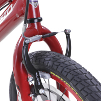 Bicicleta BENOTTO Montaña SERENGUETI R16 1V. Niño Frenos ”V” Acero Rojo Talla:UN