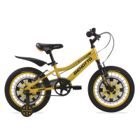 Bicicleta BENOTTO Infantil SERENGUETI R16 1V. Niño Frenos ”V” Acero Amarillo Talla:UN