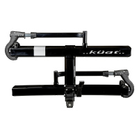 Porta Bicicletas KUAT SHERPA 2.0 al Tiron para 2 Bicicletas Enganche Ajustable 2” y 1.25” Aluminio Negro/Gris SH22B