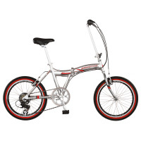 Bicicleta BENOTTO Plegable UTOPIA R20 7V. DeLuxe Shimano Frenos ”V” Aluminio Pulido Talla:UN