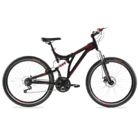 Bicicleta BENOTTO Montaña DS-500 R27.5 21V. Hombre Frenos Delantero Disco Mecanico/Trasero ”V” Aluminio Negro Talla:UN