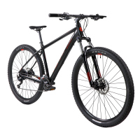 Bicicleta BERGAMONT Montaña REVOX 4 R29 2x9 Hombre FS Shimano Frenos Doble Disco Hidráulico Aluminio Negro Talla : LL 286829-161