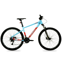 Bicicleta GHOST Montaña KATO ESSENTIAL R27.5 3x8 Hombre Shimano Acera M360 Frenos Doble Disco Hidraulico Aluminio Azul/Negro Talla:MM 93KA1016