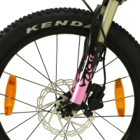 Bicicleta GHOST Montaña LANAO R20 1x10 Mujer FS Shimano Deore M6000 Frenos Doble Disco Hidraulico Aluminio Negro/Rosa Talla:UN 93LA1203