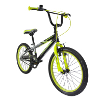 Bicicleta BENOTTO Cross AGRESSOR R20 1V. Niño Frenos ”V” Acero Negro/Gris/Amarillo Neon Talla:UN