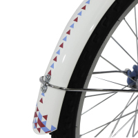 Bicicleta BENOTTO Montaña KYRA R24 1V. Mujer Frenos ”V” Acero Azul/Blanco Talla:UN