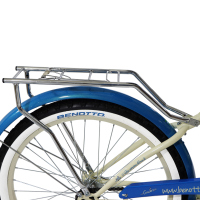 Bicicleta BENOTTO City CRUCERO R24 1V. Mujer Frenos Contrapedal Acero Crema Talla:UN