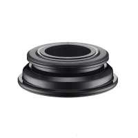 Taza de Direccion NECO H159 1 1/8” x 1.5” Semi Integrada sin Rosca Balero Semi Sellado Acero Negro