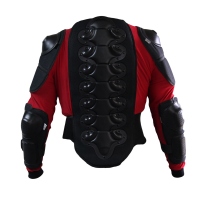 Protector para Motociclista BMD Completo Mod. Esqueleto MS-5604 XL  Rojo