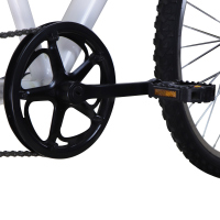 Bicicleta LYNX Montaña R26 1V. Mujer Frenos ”V” Acero Azul Oscuro/Blanco Talla:UN