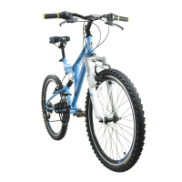 Bicicleta BENOTTO Montaña SNIPER R24 21V. Hombre Frenos ”V” Acero Azul/Blanco Talla:UN