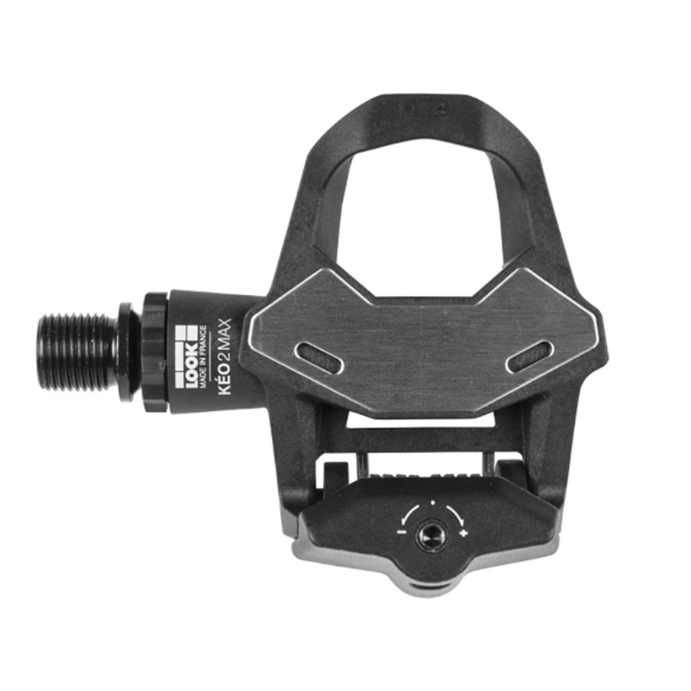 Pedal LOOK Ruta KEO 2 MAX Contacto Composite/CrMo Negro + Placas (00016079)