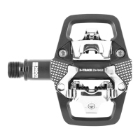 Pedal LOOK MTB Trail Enduro X-TRACK EN-RAGE Contacto SPD Aluminio/CrMo Plataforma Negro + Placas (00018225)