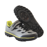 Zapato BENOTTO Montaña-Spinning con agujeta Med:40.0/25.6 Gris/Amarillo