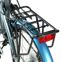 Bicicleta BENOTTO Plegable VANCOUVER R20 7V. Frenos ”V” Acero Gris/Azul Claro Talla:UN