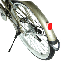 Bicicleta BENOTTO City TANDEM FOR 2 R26 21V. Shimano Frenos ”V” Acero Cafe Cobrizo/Plata Talla:UN