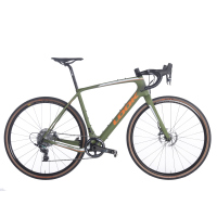 Bicicleta LOOK Ruta 765 GRAVEL RS R700 1x11 SRAM Force Allroad Disc CL Fibra de Carbono Verde Talla:LL (00020172)